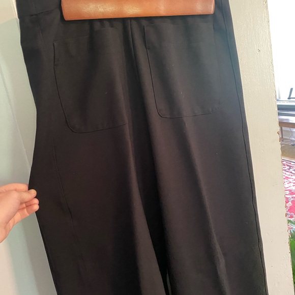 Jones’s and Co. black stretch pull on trousers, worn once - Picture 3 of 3